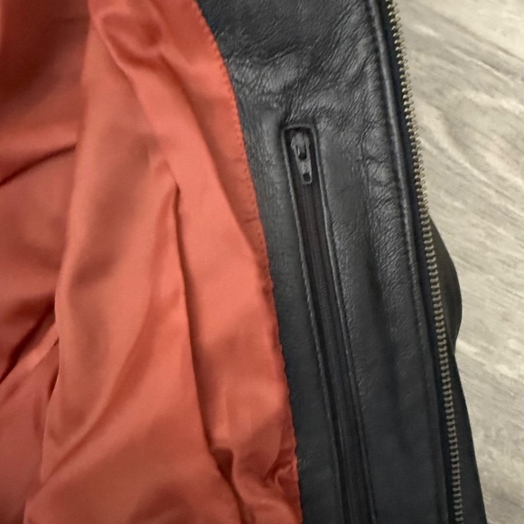 Harley Davidson Women’s Genuine Leather Riding Jacket 2009 Black medium - Picture 16 of 16